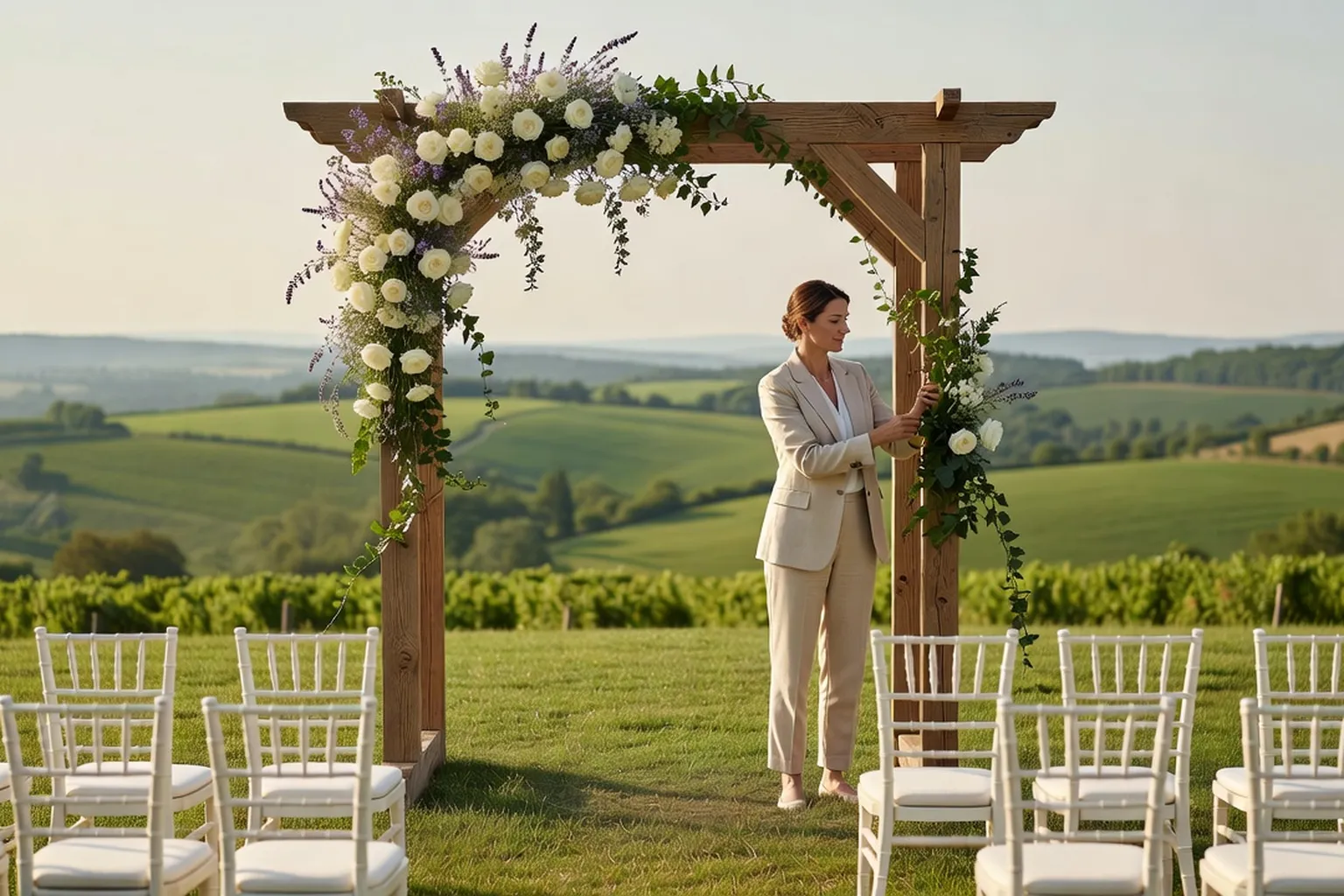 La cérémonie laïque accompagnée par un wedding planner